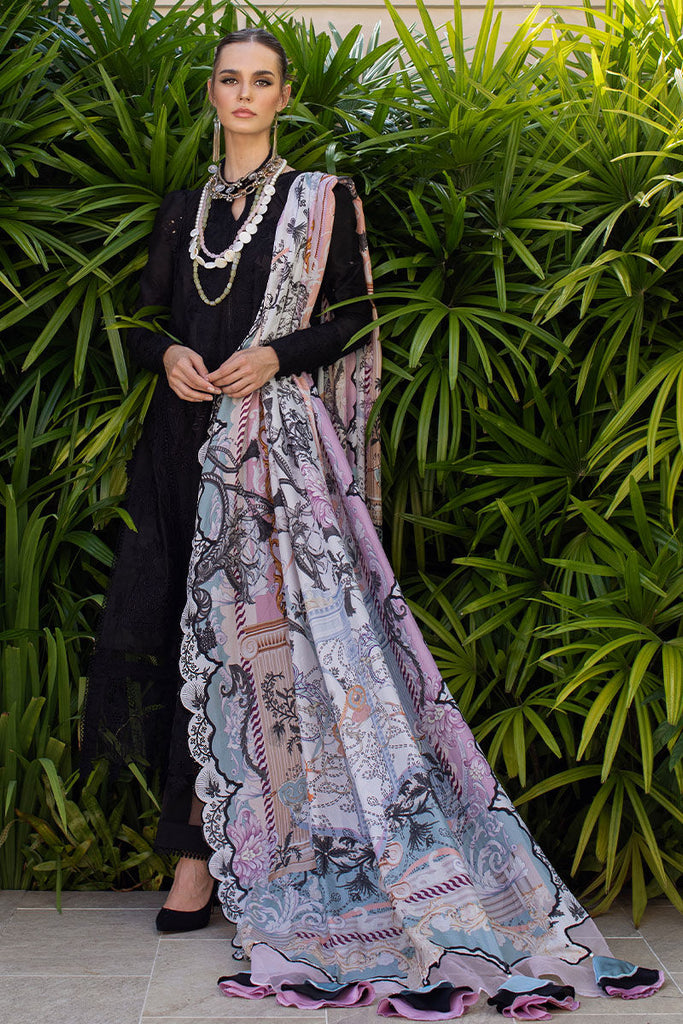 Ansab Jahangir Zoha Luxury Lawn Collection – Calla Lily