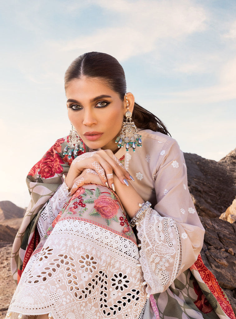 Zainab Chottani Luxury Chikankari Lawn Collection – Durnaz 4B