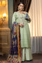 Rang e Bahar by Zebaish · Stitched Printed & Embroidered Lawn Suit – Clay Ash - D03