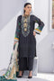 Guzarish by Zebaish · Stitched Printed & Embroidered Lawn Suit – Black Marlin - D08