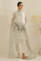 Cross Stitch Luxe Atelier Luxury Formals – Pristine Grizzled - 4PC Chiffon Embroidered Suit