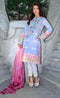 Farah Talib Aziz - A Mediterranean Dream - Sunset Silk - Sapphire - 6A