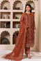 Alizeh Dua Stitched/Pret Luxury Formals – V01D02A- LYRA ( RUST )