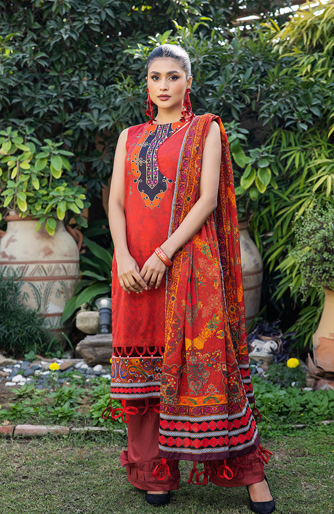 Anum Digital Printed Lawn Collection 2023 – ADL-1-23-12