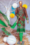HZ Textiles Premium Embroidered Lawn Collection Vol-2 – Design 122 Brown