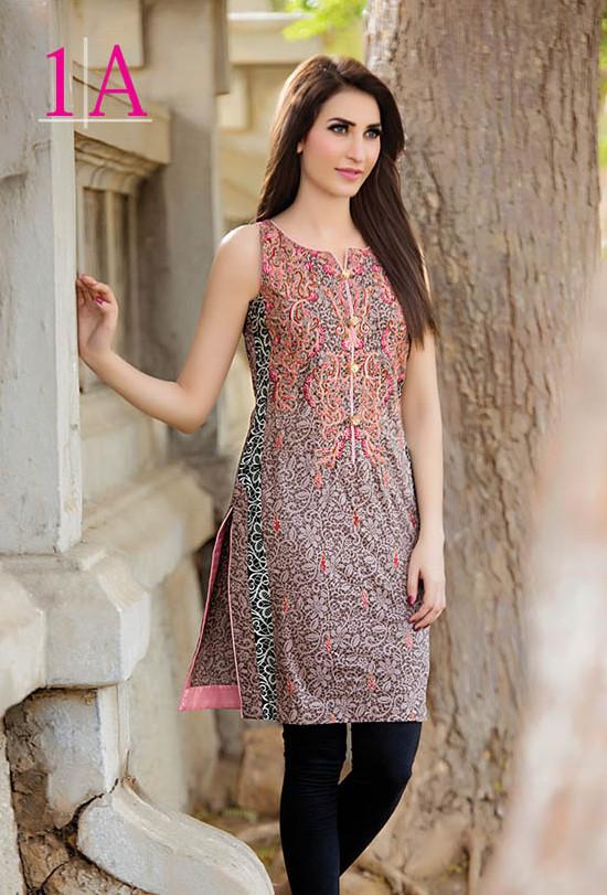 Subhata Embroidered Lawn Tunic Collection - 1A - YourLibaas
- 1