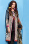 Gul Ahmed Summer 2017 - Black 3 PC Printed La Chiffon Dress C-430