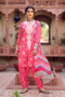 Jahanara Lawn Collection 2023 – J18-01 GARNET