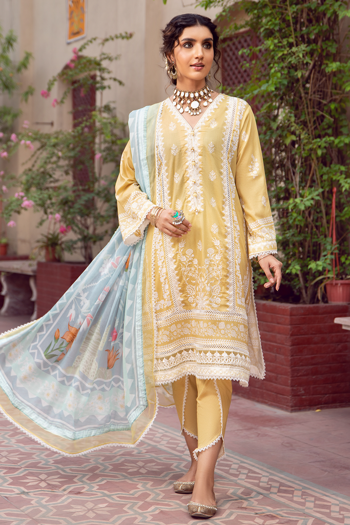 Jahanara Lawn Collection 2023 – J18-06 OPAL