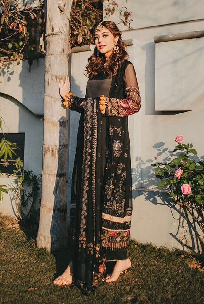 Xenia Pareesia Embroidered Chiffon Collection – LILIA