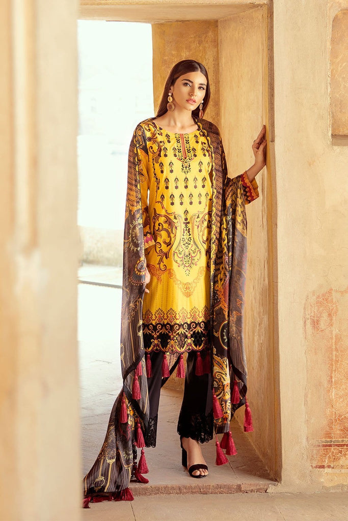 Ramsha Luxury Lawn Collection 2020 – C-210