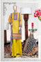 HZ Textiles Diamond Classic Lawn Collection Vol-2 – Design 28 Yellow