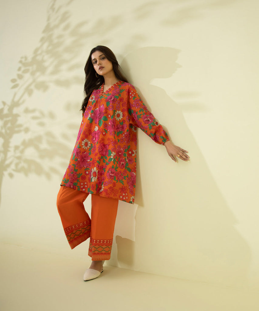 Sapphire Spring/Summer 2023 – 2 Piece - Printed Lawn Suit - 0002TDY23V18