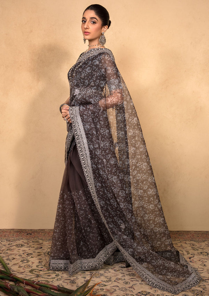 Jahan Aara by Nayab Unstitched Saree Collection – NS 002 JAIPUR