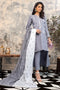 Gul Ahmed Winter Collection – 3 PC Embroidered Suit with Jacquard Dupatta K-113