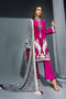 Gul Ahmed Poshak-E-Chinar Embroidered Shawl Collection 2019 – Dark Pink 3 PC APE-08