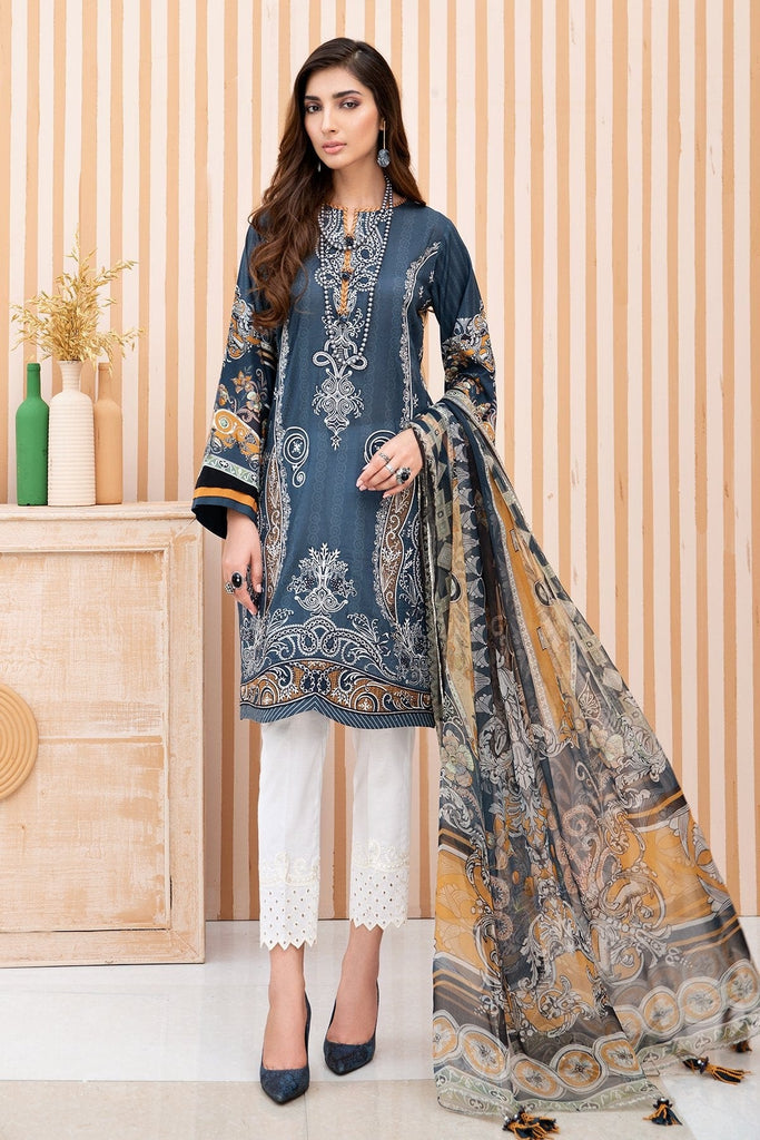 Jazmin Iris Lawn Collection Vol-2 2020 – Miral