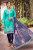 Jahanara Lawn Collection 2023 – J18-08 TURQUOISE