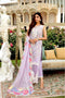 Crimson by Saira Shakira Luxury Lawn Collection 2021 – D6-A - A Floral Affair - Lavender