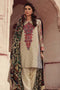 Sana & Samia Embroidered Linen Plachi Collection by Lala – Light Khaki - 5B