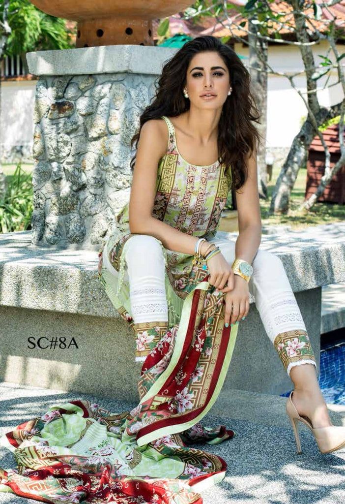 Shehla Chatoor Luxury Lawn Collection SS '16 – 8A - YourLibaas
 - 1