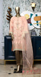 Bin Saeed · Stitched Formal Organza 2PC Collection – DN-10