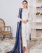 Blanco Semi-Stitched White Chiffon Collection Chapter-2 – D-02