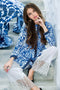 Gul Ahmed Blue Embroidered Lawn CL-69 B