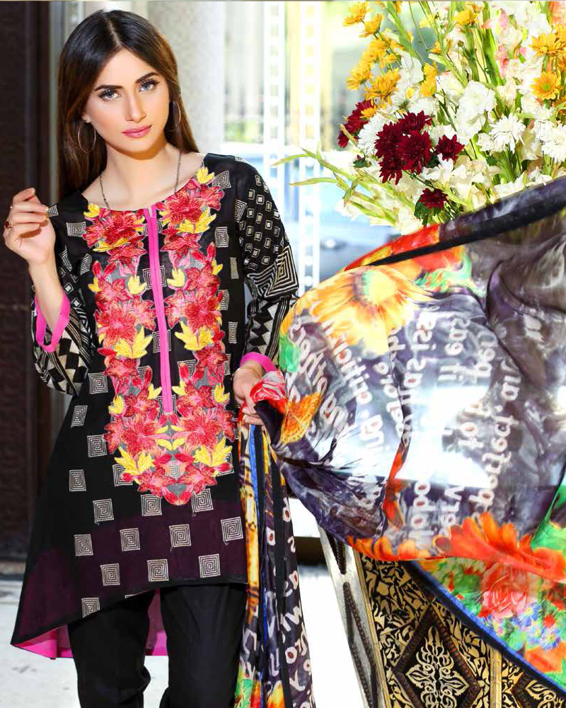 Charizma Embroidered Swiss Range Vol-3 – CSR-15 - YourLibaas
- 1