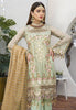 Maryam's Gold Luxury Embroidered Chiffon Collection Vol 6 – MG-63 Zinnia