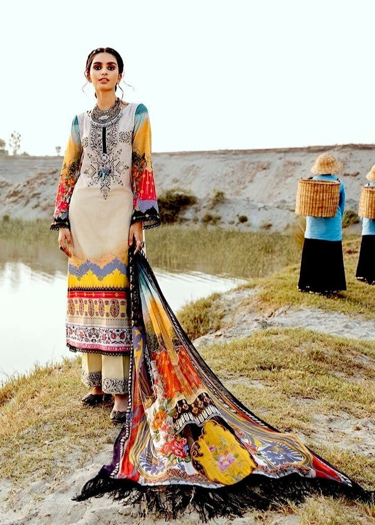 Afrozeh Riwaj Lawn Collection 2020 – 10 - Exquisite Fantasy