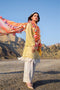 Erum Khan Luxury Lawn Collection – ER04-DAFFODILS