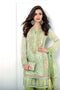 Gul Ahmed Luxury Festive Eid Collection - Light Green 3 Pc Embroidered Chiffon FE-33