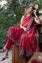 Gul Ahmed Summer Red Collection – 3PC Lawn Unstitched Printed Suit CL-32263