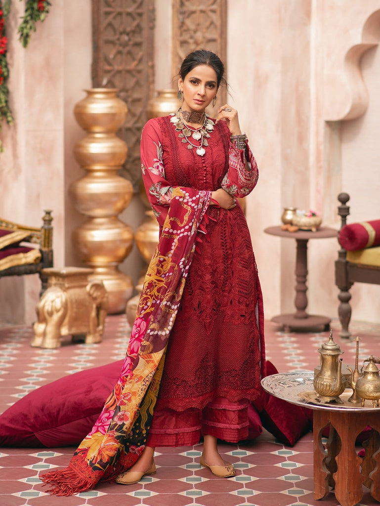 Maryam Hussain Festive Lawn Collection '21 – Gulab