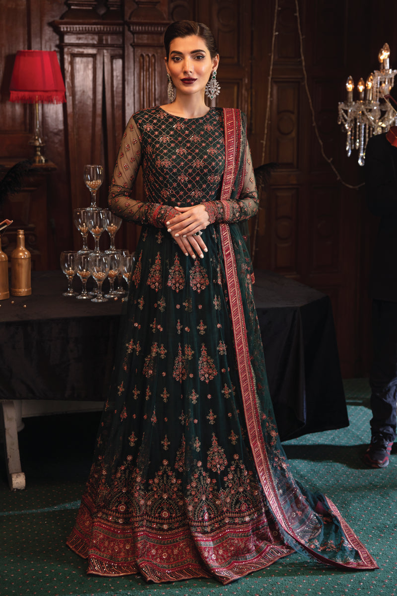 La Royale By Iznik Embroidered Net Suits Unstitched 3 Piece IZ22R IRC-08 Espoir - Luxury Collection main image 1