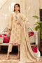 Khoobseerat by Shaista - Peach Embroidery Winter Collection (with Wool Shawl) – DN-284
