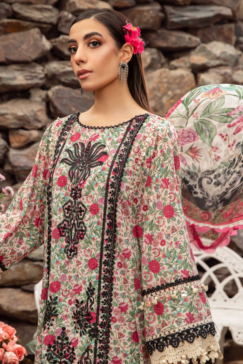 MARIA.B MPrints Spring/Summer Lawn 2024 – MPT-2113-A – YourLibaas UAE