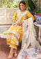Manara X Kahf Luxury Lawn Eid Collection 2022 – KML 06 ZAFFARAN