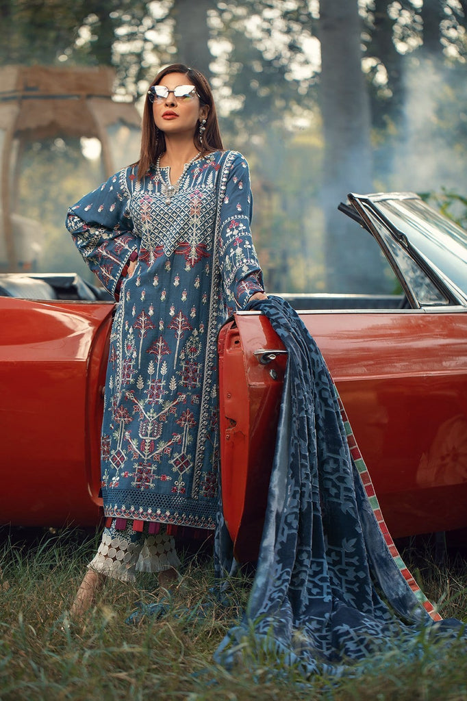 Maryam Hussain Winter Collection (with Shawl) – Tribal