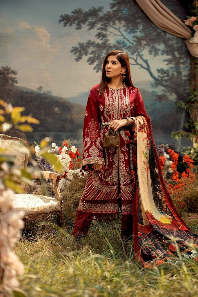 Maryam Hussain Winter Collection (with Shawl) – Fauna