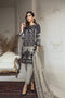 Eshaal Luxury Embroidered Chiffon Collection Vol-4 by Emaan Adeel – Granite Grey