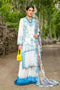Nisa Hussain Luxury Lawn Collection '21 – NHL09-PORCELAIN