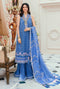 Noor by Saadia Asad · Chiffon Laserkari Formal Collection – D7-AZUL