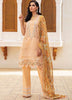 Roheenaz by Mushq Lawn Collection – RNZ-08-A Peach Peony