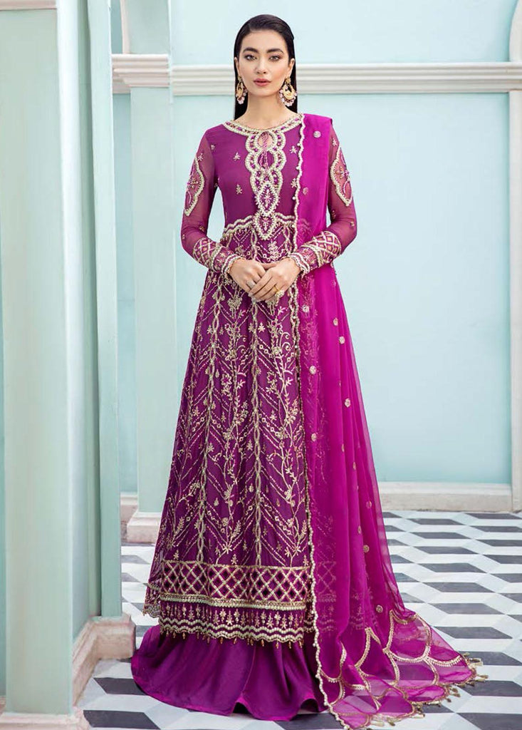 Roheenaz Kalidaar Luxury Chiffon Collection 2022 – RCH-22-10