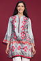 Gul Ahmed Winter Collection Tunic – Grey Single Digital Satin SDS-02 A