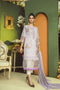 Adan's Libas Aurelia Embroidered Lawn Collection 2019 – ZA-2939 Swiss Coffee