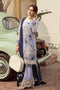 Imrozia Embroidered Chiffon Nostalgic Climax Collection 2019 – 02 - The Blues Romance