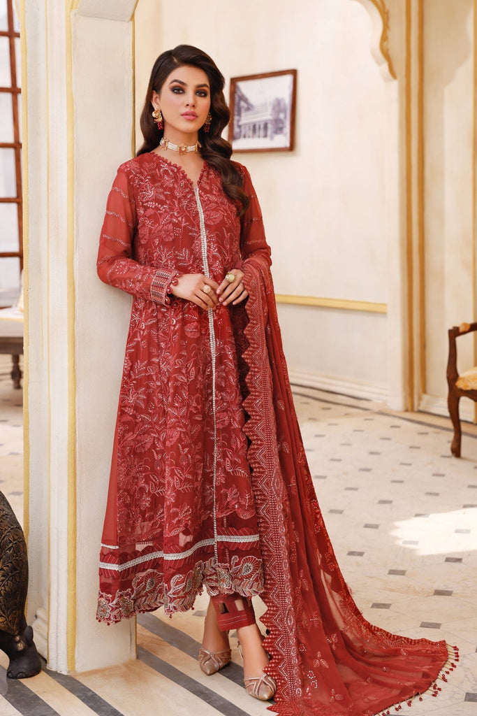 Xenia Pareesia Embroidered Chiffon Collection Chapter 2 – DEHLEEZ